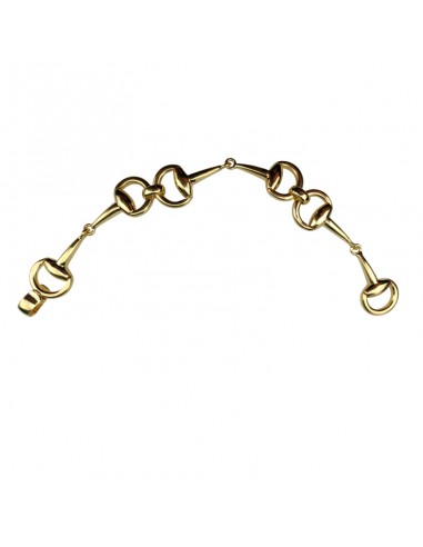 PULSERA ESTRIBO ORO 18k