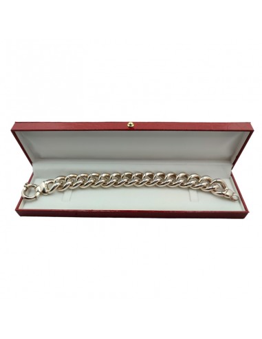 PULSERA ESLABONES CUBANOS PLATA 925ml