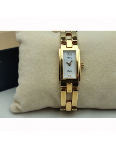 RELOJ LOTUS ORO 18K SEÑORA RECTANGULAR