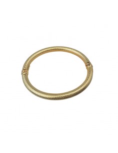 PULSERA RÍGIDA MALLA ORO... 2