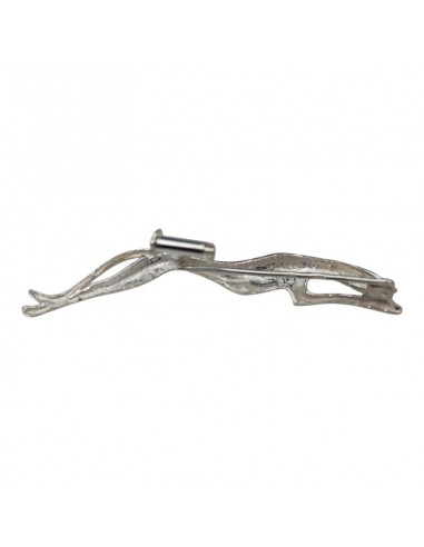 ALFILER DE CHAQUETA GALGO PLATA ART DÉCO