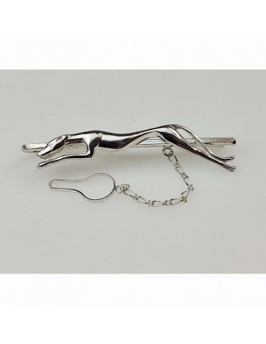 ALFILER DE CHAQUETA GALGO PLATA ART DÉCO
