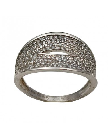 ANILLO PLATA 925 PAVÉ CIRCONITAS CALADO