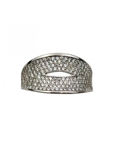 ANILLO PLATA 925 PAVÉ CIRCONITAS CALADO