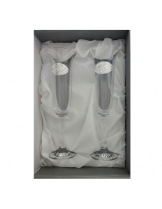 ESTUCHE COPAS BODA CRISTAL...