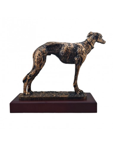FIGURA GALGO DE PIE 21x22