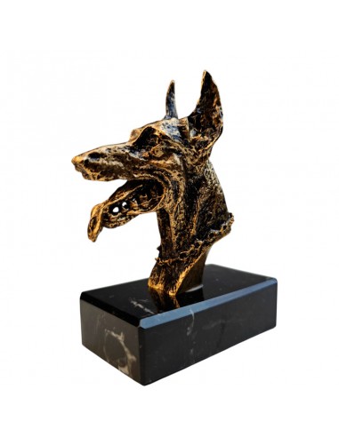 CABEZA DE PODENCO EN ORO 14x12