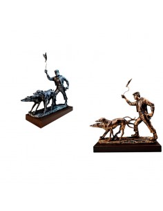 FIGURA GALGUERO CON DOS...