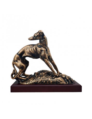 FIGURA GALGO EN ATENCIÓN 25x30