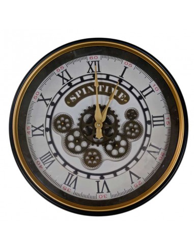 RELOJ DE PARED GEARS INDUSTRIAL 50x50