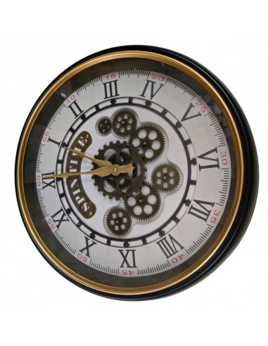 RELOJ DE PARED GEARS INDUSTRIAL 50x50