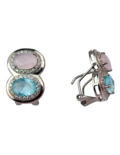 PENDIENTES PLATA RODIADA...