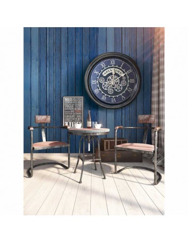 RELOJ DE PARED GEARS INDUSTRIAL 52x52