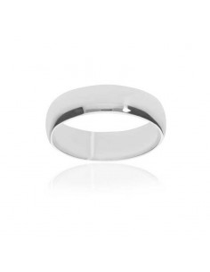 ALIANZA DE PLATA LISA 5 mm 2