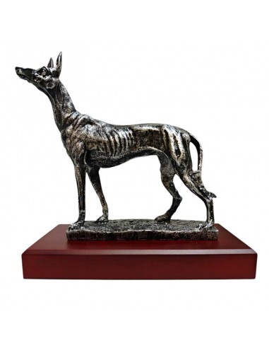 FIGURA PODENCO EN ORO Y PLATA 23x22