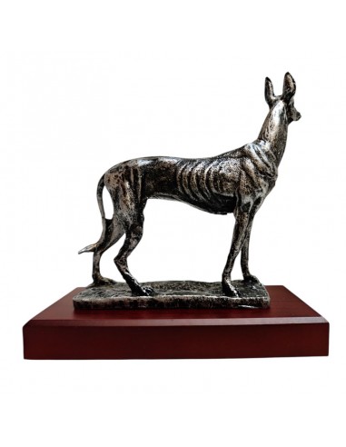 FIGURA PODENCO EN ORO Y PLATA 23x22