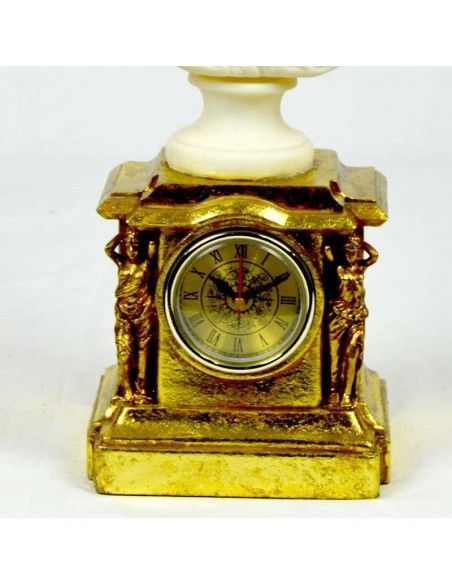 RELOJ DE SOBREMESA CON FIGURA