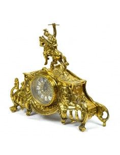 RELOJ DE SOBREMESA DE BRONCE 2