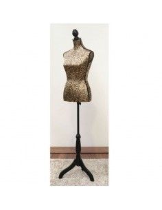 MANIQUI LEOPARDO PARA COLLARES EN SOPORTE