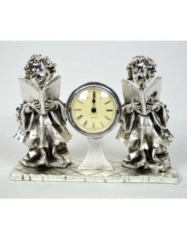 RELOJ DE SOBREMESA CON FIGURA DE ANGELES