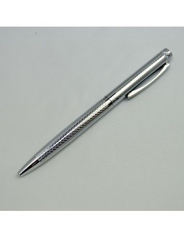 BOLIGRAFO PERSONAL PLATEADO