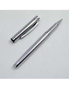 BOLIGRAFO PERSONAL PLATEADO 2