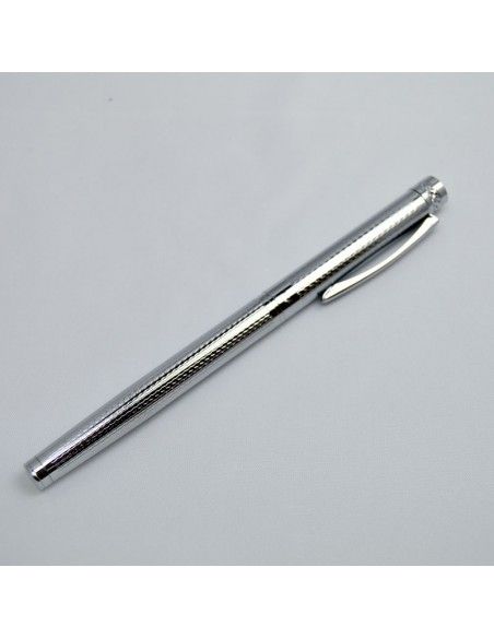 BOLIGRAFO PERSONAL PLATEADO