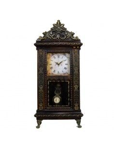 RELOJ DE SOBREMESA REPLICA ANTIGUO CON PENDULO