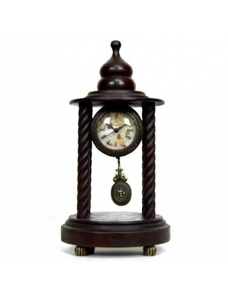 RELOJ DE SOBREMESA CON PENDULO