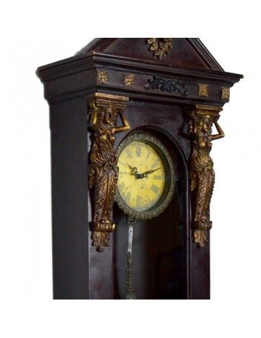 RELOJ DE PARED ANTIGUO CON PENDULO