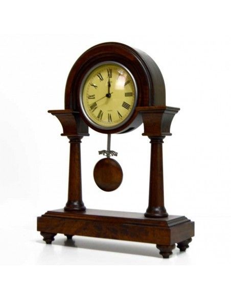 RELOJ DE SOBREMESA CON PENDULO VINTAGE