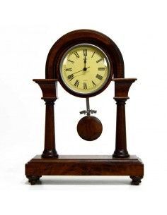 RELOJ DE SOBREMESA CON PENDULO VINTAGE