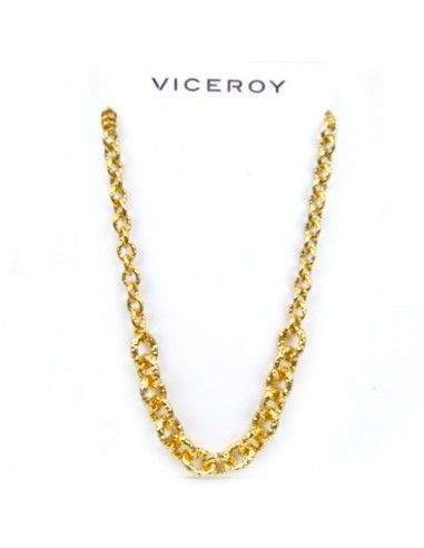 GARGANTILLA VICEROY BAÑADO EN ORO